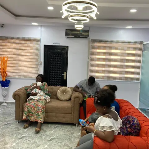 Inside the Ota dental clinic