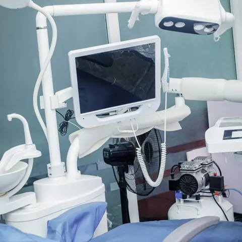 Inside the Ota dental clinic